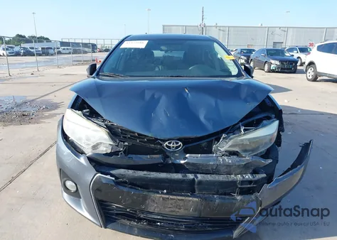 2015 Toyota Corolla L/Le/Le Pls/Prm/S/S Pls из США, поврежденный, VIN 5YFBURHE3FP243737
